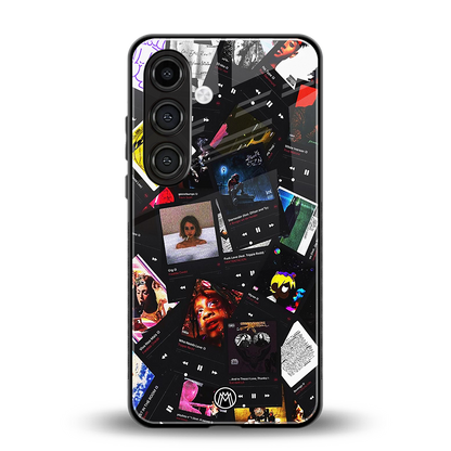 spotify and chill vibes music back phone cover | glass case for samsung galaxy s23