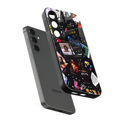 spotify and chill vibes music back phone cover | glass case for samsung galaxy s25 plus