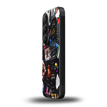 spotify and chill vibes music back phone cover | glass case for samsung galaxy s25 plus
