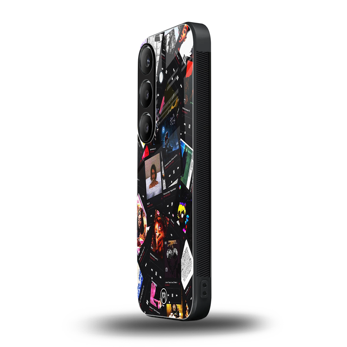 spotify and chill vibes music back phone cover | glass case for samsung galaxy s24 fe