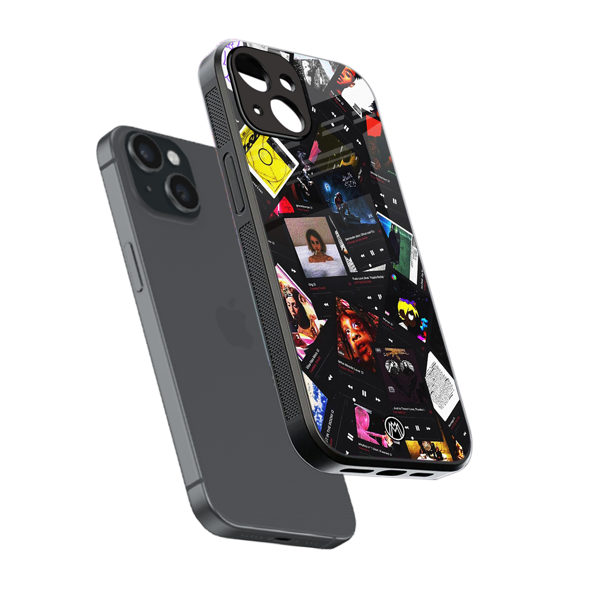 spotify and chill vibes music back phone cover | glass case for iphone 15