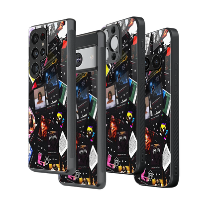 Stylish Glass Back Case for All Smartphones – iPhone, Samsung, OnePlus, Pixel, Redmi, Oppo, Vivo, Motorola