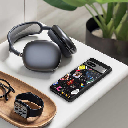 spotify and chill vibes music back phone cover | glass case for samsung galaxy s23