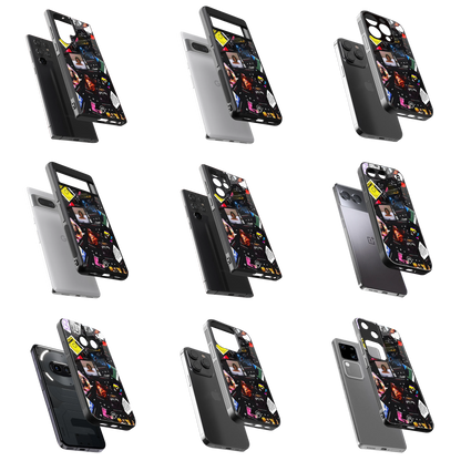 Durable Glass Back Mobile Case for iPhone, Samsung, OnePlus, Google Pixel, Redmi, Vivo, Oppo