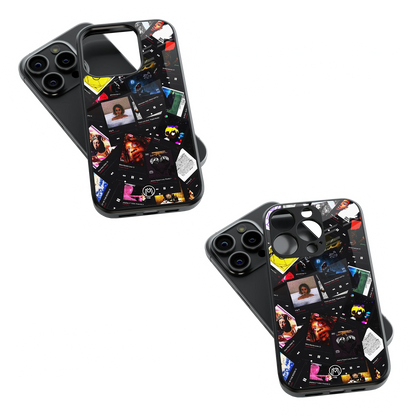 Trendy Glass Back Mobile Case for iPhone, Samsung, Redmi, OnePlus, Google Pixel, Motorola