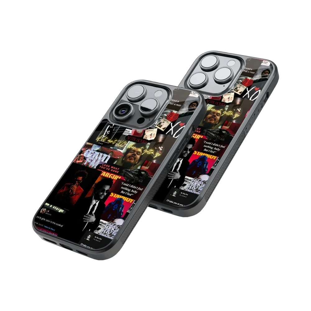 Protective Glass Back Phone Case Compatible with iPhone, Samsung, OnePlus, Pixel & More