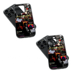Trendy Glass Back Mobile Case for iPhone, Samsung, Redmi, OnePlus, Google Pixel, Motorola
