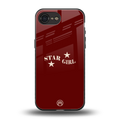 star girl back phone cover | glass case for iphone 16e