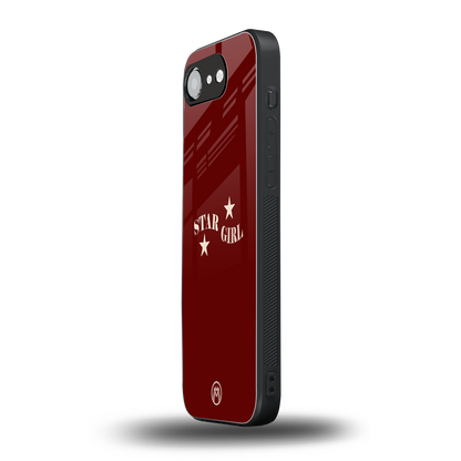 star girl back phone cover | glass case for iphone 16e