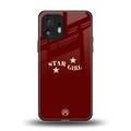 star girl back phone cover | glass case for nothing phone 2