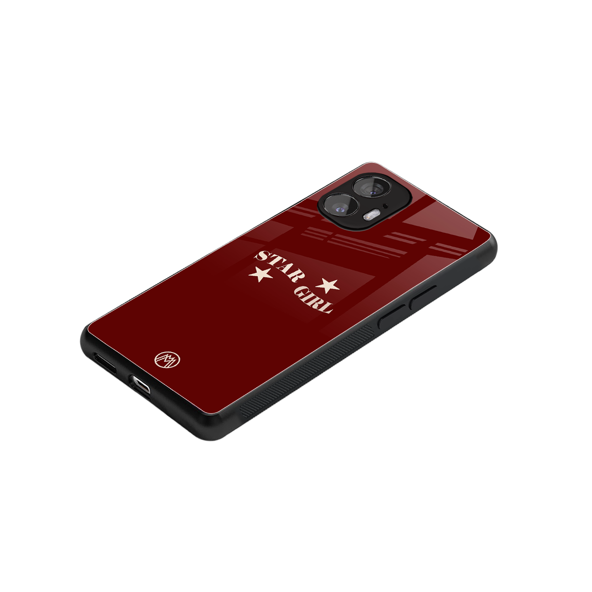 star girl back phone cover | glass case for nothing phone 2