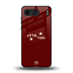 star girl back phone cover | glass case for oneplus nord 4