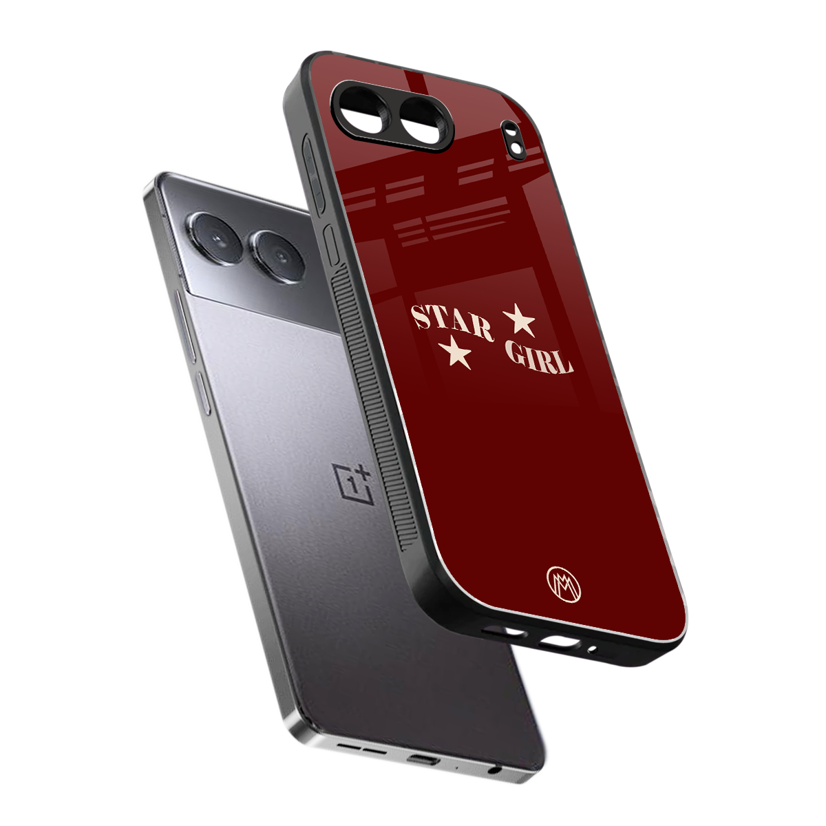 star girl back phone cover | glass case for oneplus nord 4