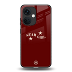 star girl back phone cover | glass case for oneplus nord ce 3