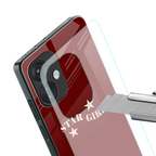 star girl back phone cover | glass case for oneplus nord ce 3