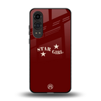 star girl back phone cover | glass case for oneplus nord ce 4 lite