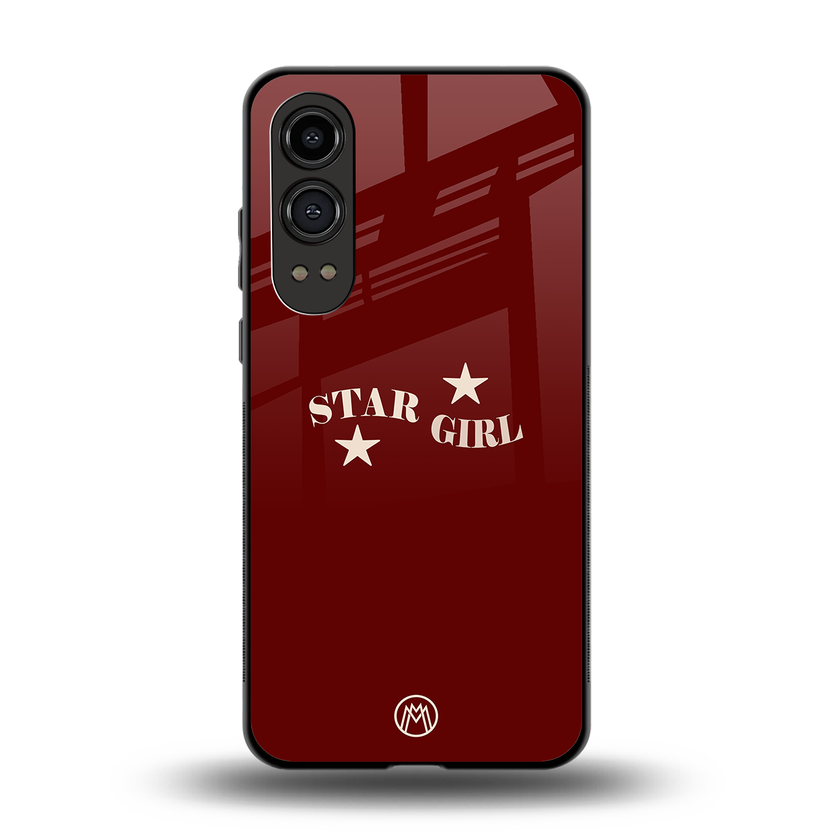 star girl back phone cover | glass case for oneplus nord ce 4 lite