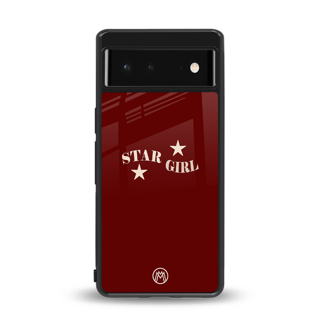 star girl back phone cover | glass case for Google Pixel 6A