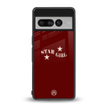star girl back phone cover | glass case for google pixel 7 pro