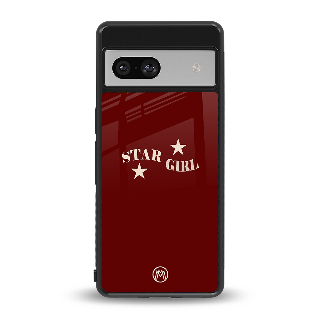 star girl back phone cover | glass case for Google Pixel 7