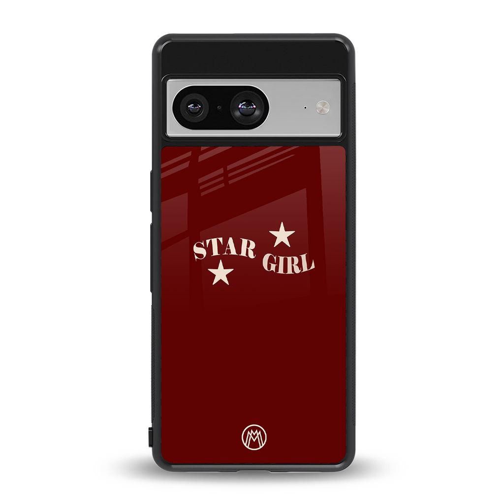 star girl back phone cover | glass case for Google Pixel 8