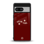 star girl back phone cover | glass case for Google Pixel 8