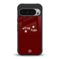 star girl back phone cover | glass case for google pixel 9 pro
