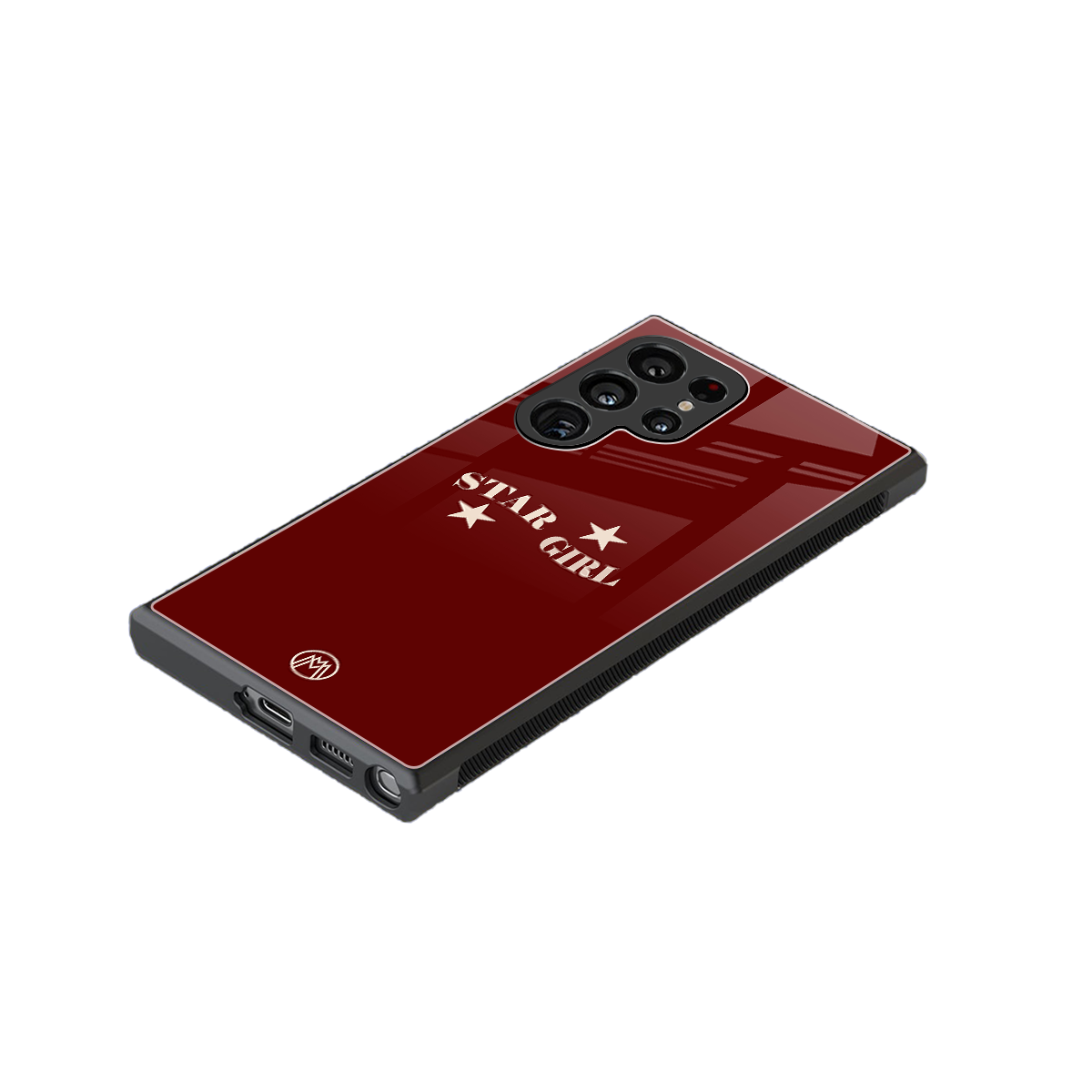 star girl back phone cover | glass case for samsung galaxy s23 ultra