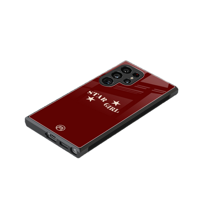 star girl back phone cover | glass case for samsung galaxy s23 ultra