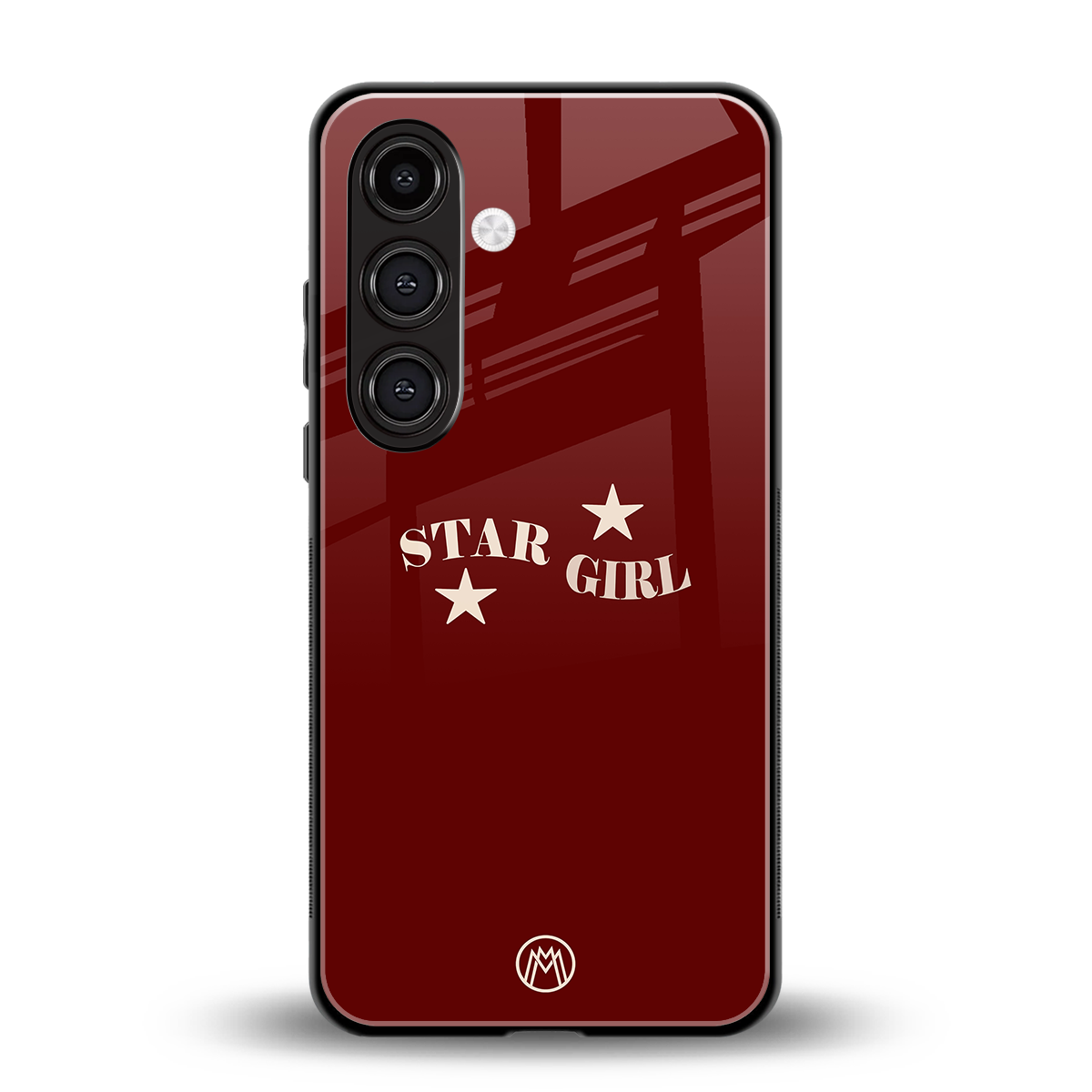 star girl back phone cover | glass case for samsung galaxy s23 plus