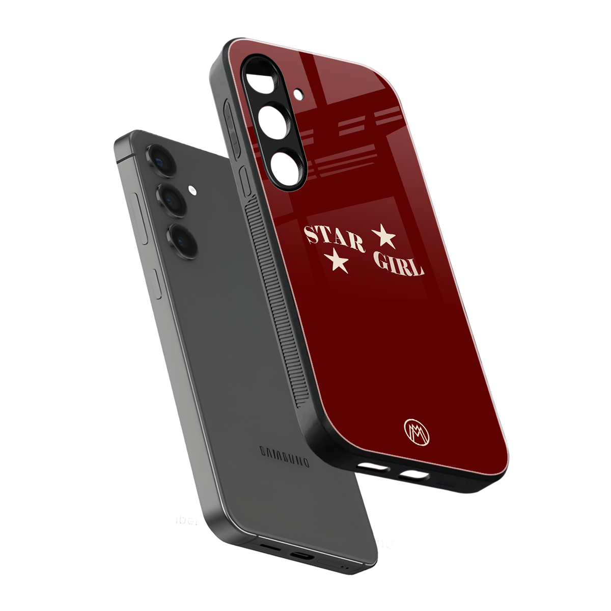 star girl back phone cover | glass case for samsung galaxy s23 plus