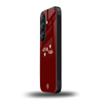 star girl back phone cover | glass case for samsung galaxy s24