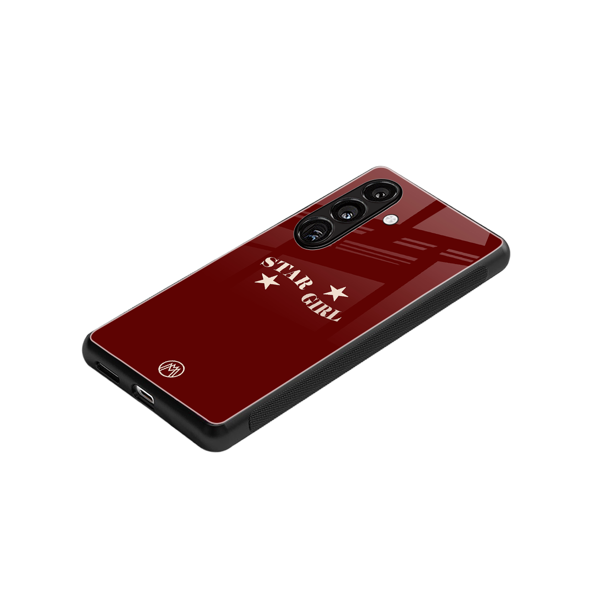 star girl back phone cover | glass case for samsung galaxy s24 plus