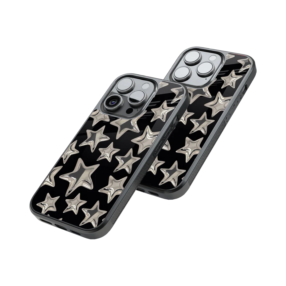 Protective Glass Back Phone Case Compatible with iPhone, Samsung, OnePlus, Pixel & More