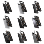 Durable Glass Back Mobile Case for iPhone, Samsung, OnePlus, Google Pixel, Redmi, Vivo, Oppo