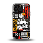 star wars collage back phone cover | glass case for iphone 13 pro