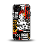 star wars collage back phone cover | glass case for iphone 13