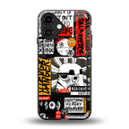 star wars collage back phone cover | glass case for iphone 16