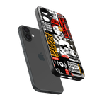 star wars collage back phone cover | glass case for iphone 16