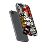 star wars collage back phone cover | glass case for iphone 16e
