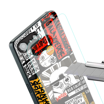 star wars collage back phone cover | glass case for iphone 16e