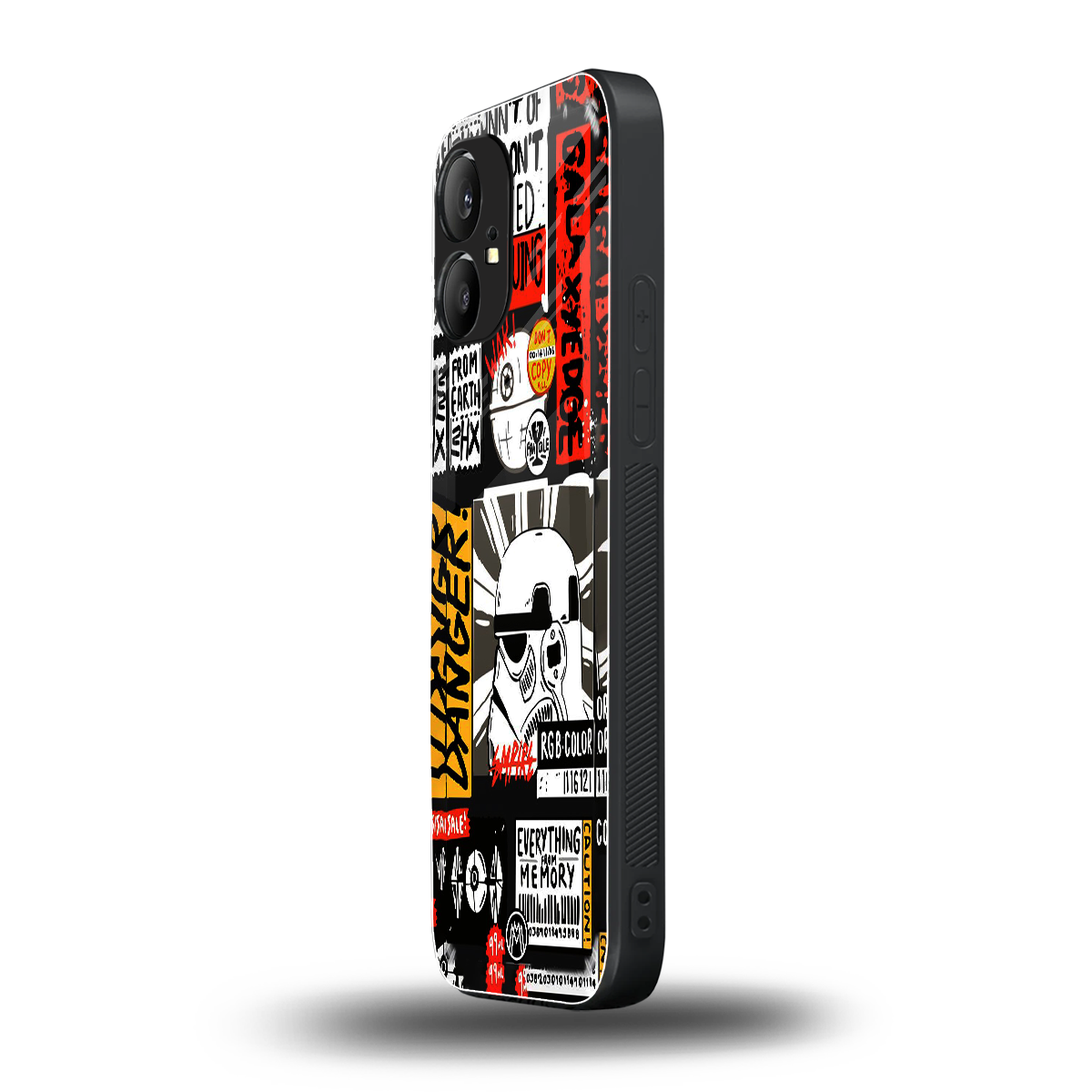 star wars collage back phone cover | glass case for nothing phone 1