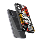 star wars collage back phone cover | glass case for nothing phone 2