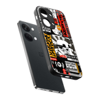 star wars collage back phone cover | glass case for oneplus nord 3