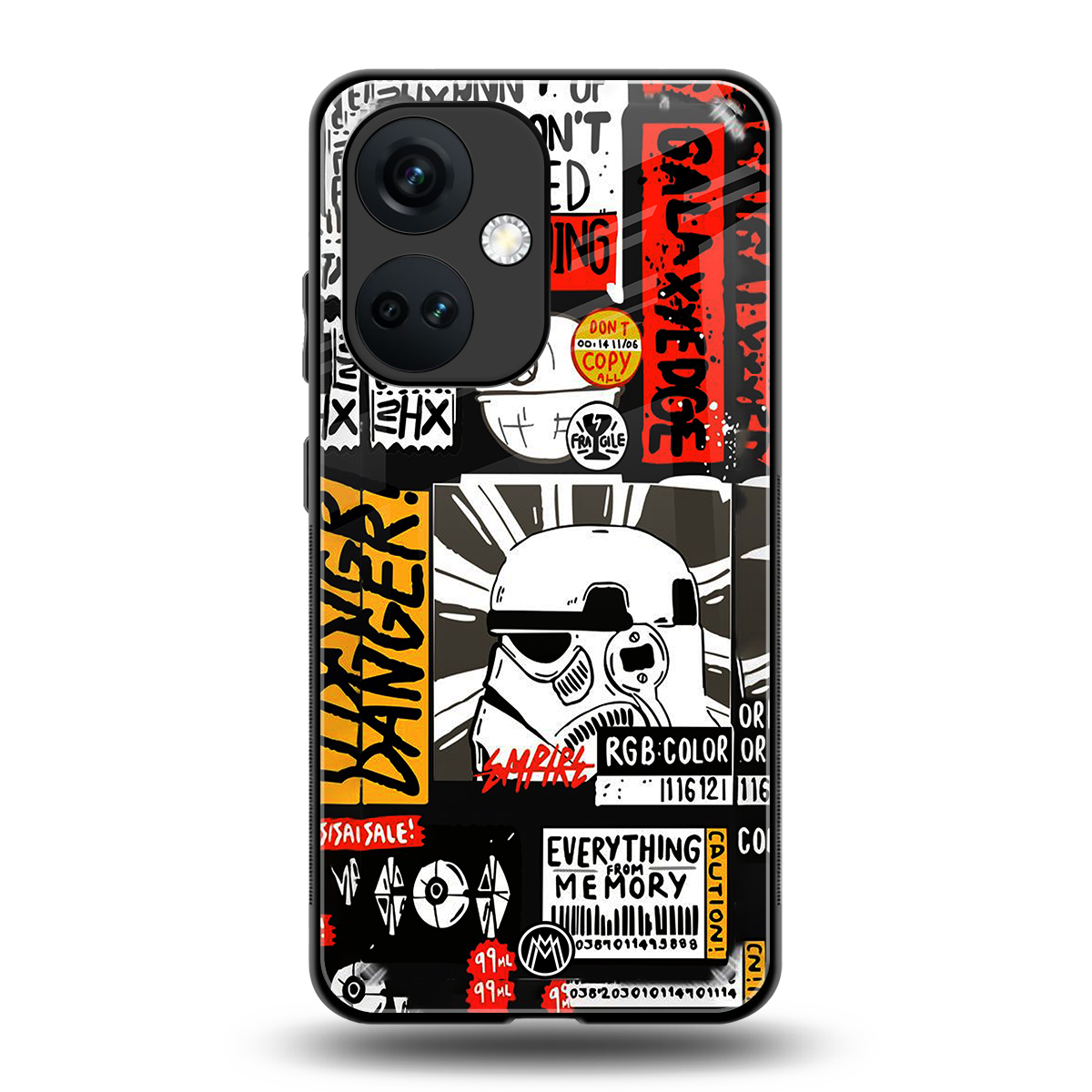 star wars collage back phone cover | glass case for oneplus nord ce 3