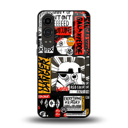 star wars collage back phone cover | glass case for oneplus nord ce 4 lite