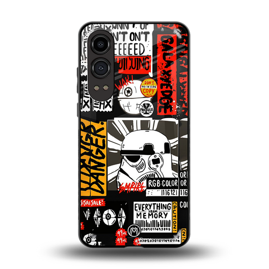 star wars collage back phone cover | glass case for oneplus nord ce 4 lite