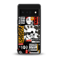 star wars collage back phone cover | glass case for google pixel 6 pro
