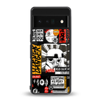 star wars collage back phone cover | glass case for google pixel 6 pro