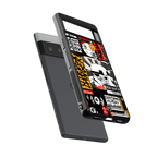 star wars collage back phone cover | glass case for google pixel 6 pro